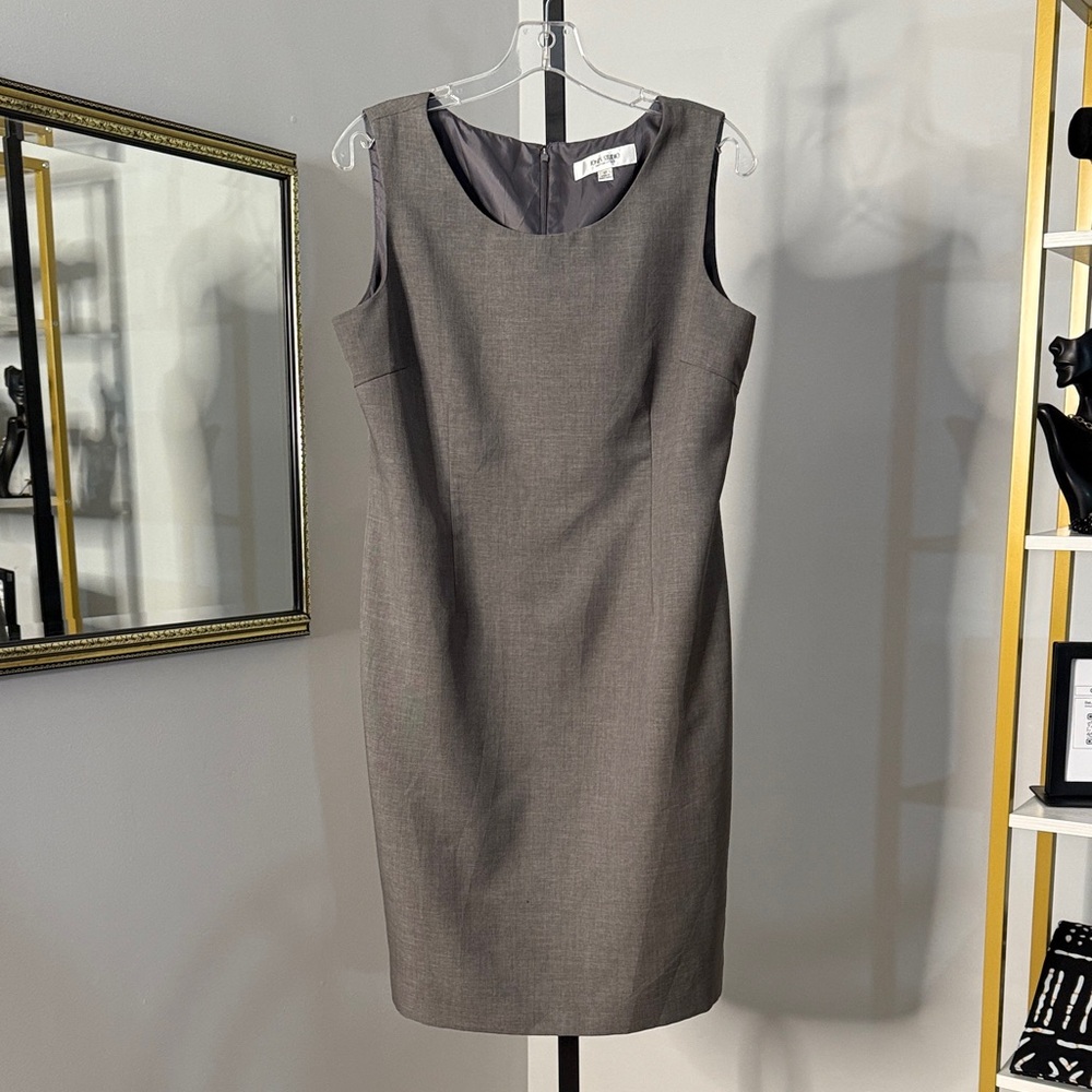 Gray Sleeveless Dress